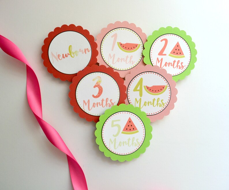 One in a Melon Party Decor Name Banner Watermelon Banner Watermelon First Birthday One in a Melon Banner Watermelon Theme