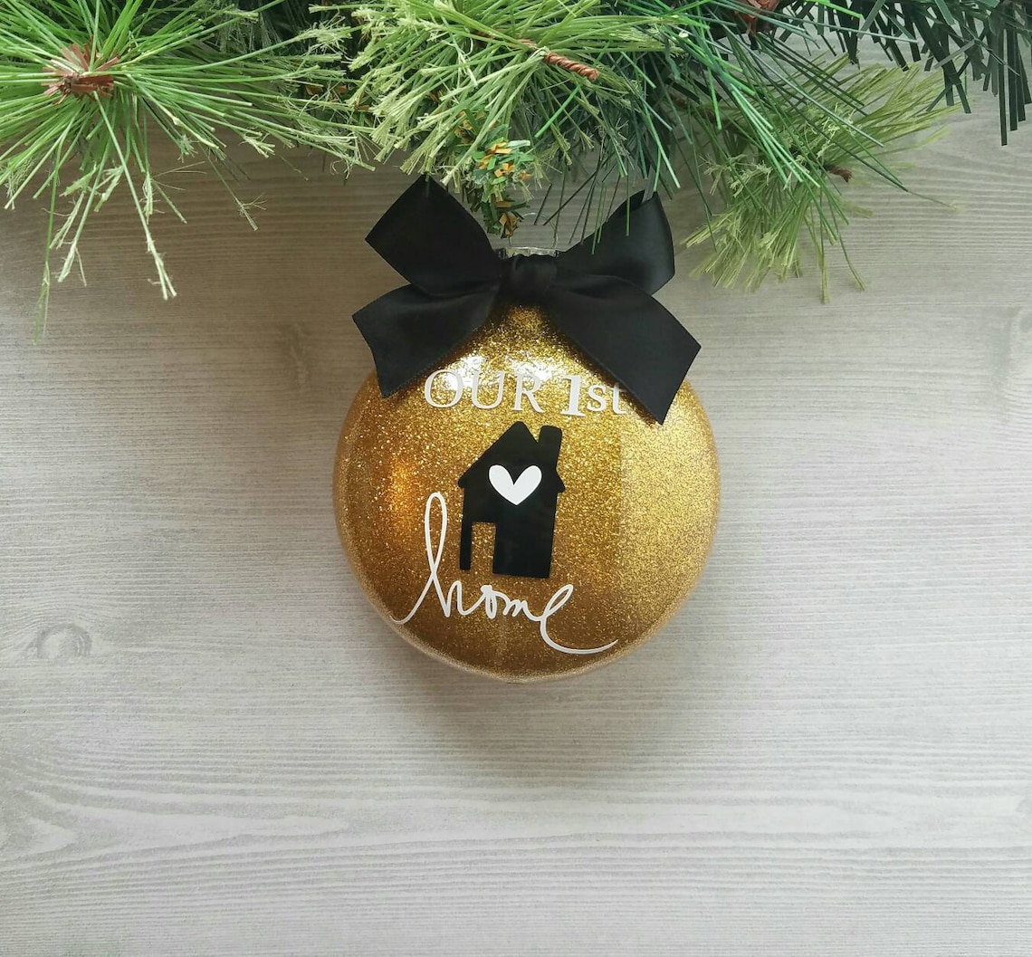 Our First Home Ornament New House Ornament First Home Etsy