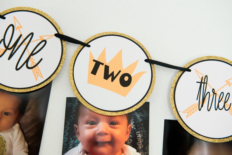 Wild One Birthday Boy Decoration Wild One Photo Banner Photo Banner Wild One Banner Wild One Party Decor Wild One First Birthday