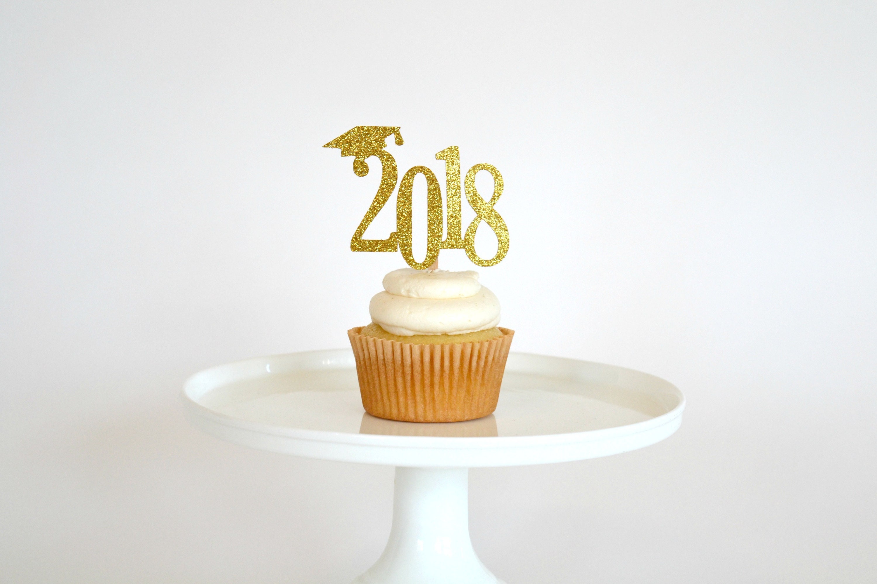 Graduation Cupcake Toppers Graduation Party Decorations Etsy