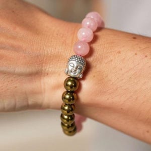 Pulsera con dije Om de 7 chakras, pulsera elástica difusora de roca volcánica con piedras preciosas de colores, regalo para equilibrar los chakras para él y para ella.