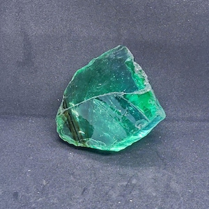 Natural-Look Aqua Andara Obsidian 750–850 Ct Large Man-Made Crystal for Chakra Balancing & Healing Energy  Spiritual Gemstone for Meditation
