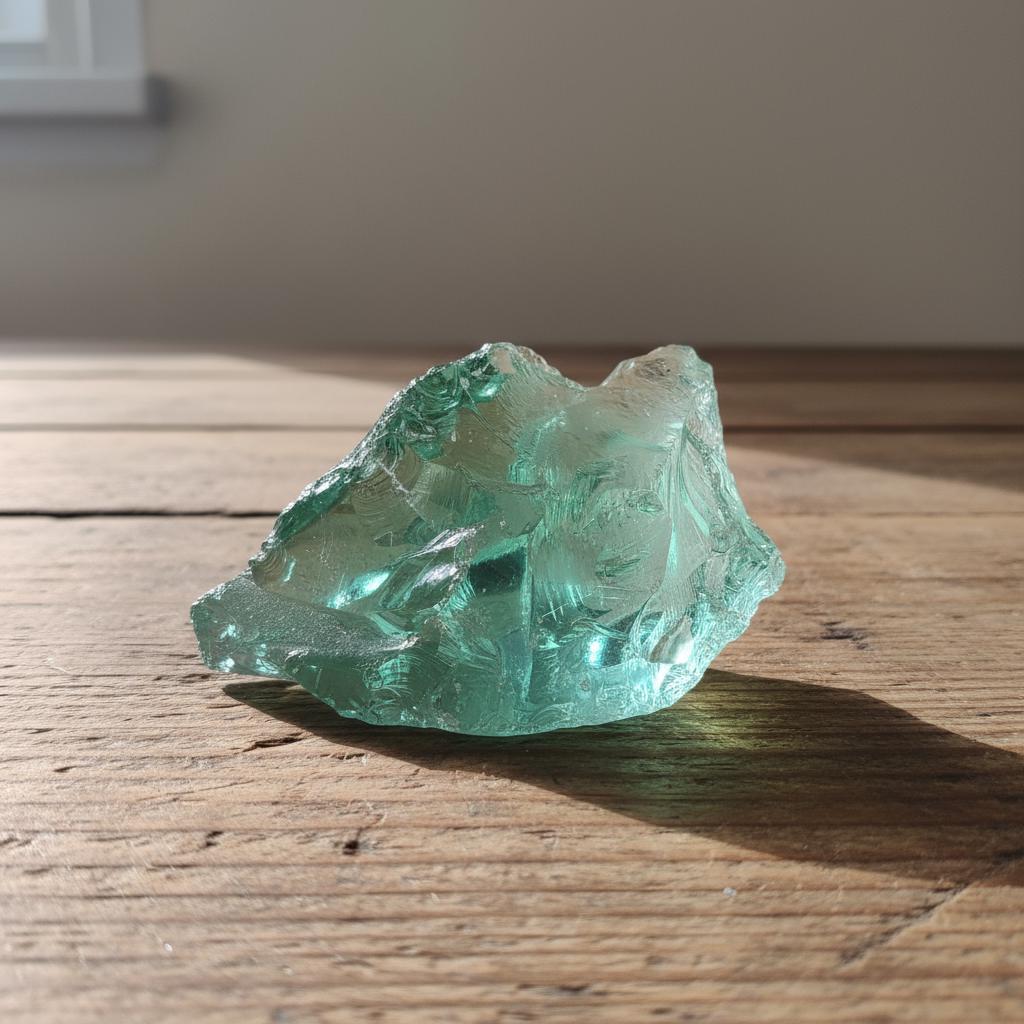 Natural Aqua Obsidian Stone 225–375 Carat, Raw Rough Crystal