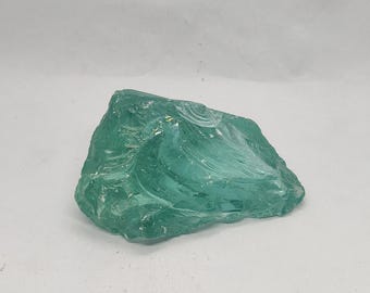 Natural Aqua Blue Obsidian Large Rough Crystal 910-1025 Ct Raw