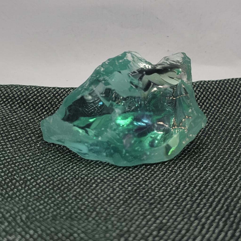 Premium Aqua Blue Obsidian Crystal 910–1025 Ct, Large Raw Rough