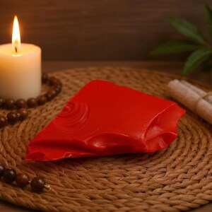 Red Coral Rough Stone 400-500 CT, Natural Raw Crystal Specimen for Lapidary Work, Craft Supplies, Energy Cleansing, Collector Present