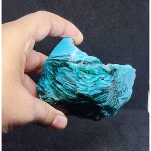 Arizona Turquoise Natural Rough Stone 550-650 Ct | Raw Sky Blue Gemstone for Handmade Jewellery | Free Shipping |