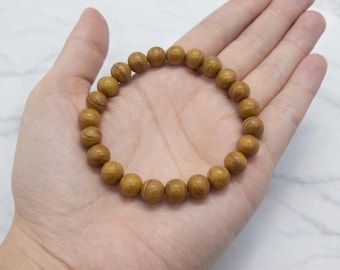 Handmade Brown Jasper Bracelet, Picture Jasper Beaded Stretch Bracelet for Earthy Style and Grounding Intentions, Daily Wear Gift for All