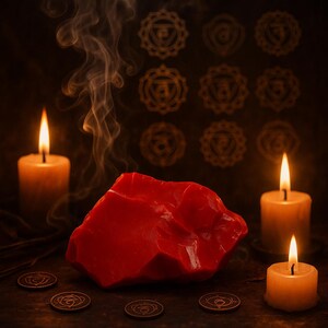 Red Coral Rough Chunk 400-500 CT, Natural Raw Stone for Jewelry Making, Cabochon Cutting, Mineral Specimen Display, Spiritual Gift Idea
