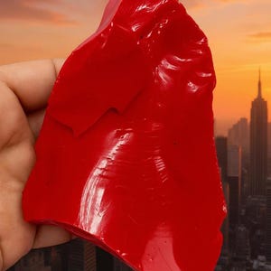 Large Red Coral Raw 400-500 CT, Rough Gemstone Piece for Healing Crystals, Root Chakra Support, Meditation Tool, Collectible Decor Stone