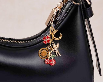 Machen Sie Ihren eigenen Taschenanhänger, personalisierte Geldbörse & Taschenzubehör, benutzerdefinierte einzigartige Taschen-Schlüsselanhänger, Geburtstagsgeschenk für sie