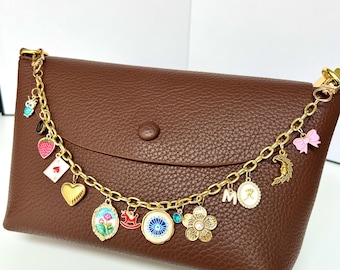 Personalized Purse & Bag C, Unique Handbag Charms, Custom Bag Accessory, Gift for Her