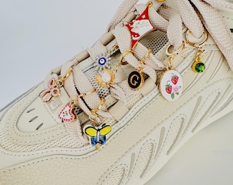 Shoe Charms for Sneakers, Boots, Shoes, Shoelace, Custom Shoe Chain, Personalized  Shoe Accessories, Gift for her