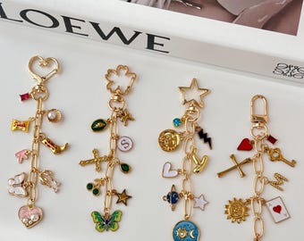 Make Your Own Charm Keychain, Personalized Purse & Bag Charm, Unique Car Keychains, Custom Bag Accessory, Gift for Her