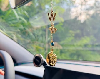 Build Your Own Car Charm, Custom Rear view Mirror Chain, Personalized Car Ornament Car Hanging Decor, Unique Car Gift