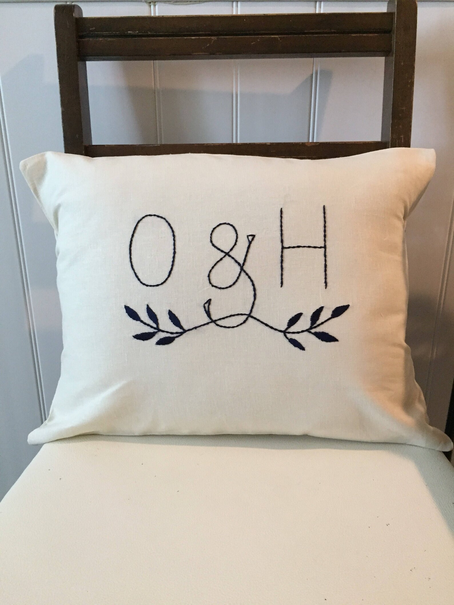 Personalized Initials OR Monogram Pillow Cover. Valentines Etsy