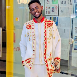 Ethiopian & Eritrean Men’s Traditional Clothing – Handwoven Habesha Cultural Wear