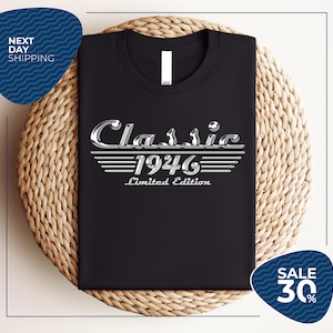 Custom 70th Birthday Shirt | Born in 1956 Classic Car Lover | Limited Edition Dad Birthday Gift Shirt | Grandpa Turning Seventy | Dad Shirt