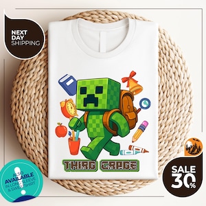 Custom Gamer Back To School Shirt | Gamer Boys Shirt | Preppy Back To School Shirt | First Day Of School Shirt | Kids Back School Shirt