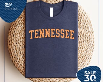Retro Tennessee Shirt | Nostalgic Tennessee Shirt | Tennessee Travel Shirt | Retro Style Shirts | Tennessee Game Day Shirt