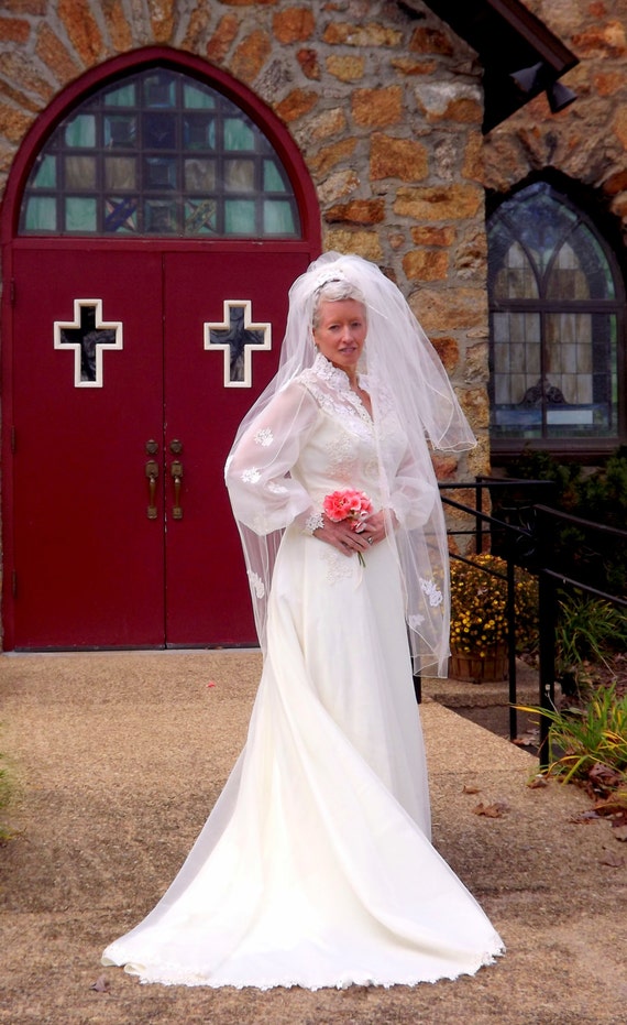 wedding dress 1980
