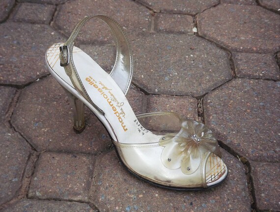 clear plastic shoes for women