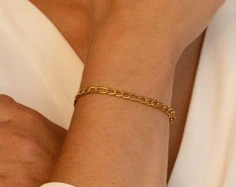 WaterProof-18k gold Filled Bracelets • Tarnish Resistant Minimalist Bracelet