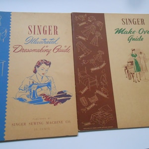 Singer illustrated Dressmaking guide +Make-over Guide 1943