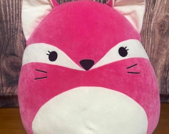 Squishmallows Fifi the Fox Pink Plush Toy Large 20 in Soft