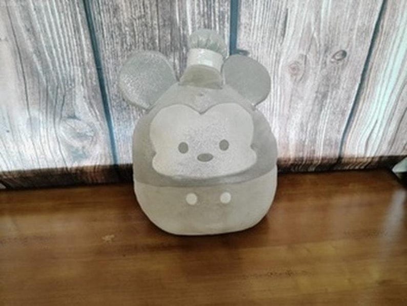Squishmallows Disney Steamboat Willie Mickey Mouse Glitter Plush Toy 16" image 1