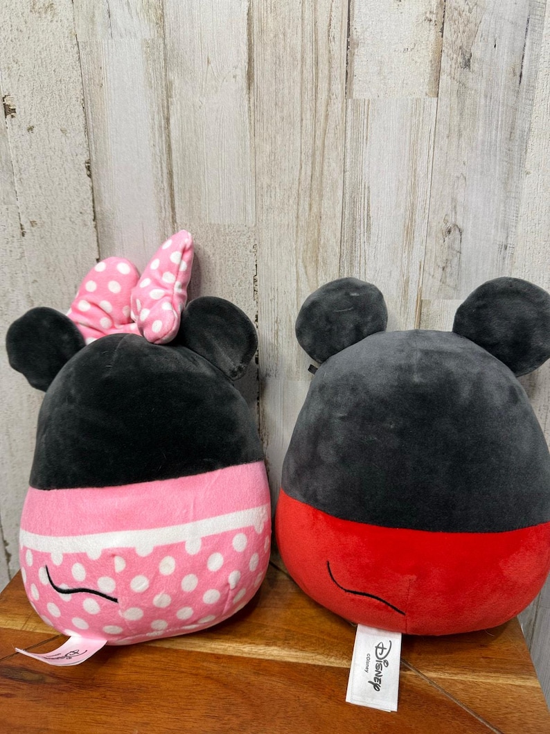 Disney Squishmallows Minnie & Micky Maus Plüsch Set 21cm ab 3 Jahren Bild 2