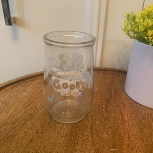 Vintage Welch&#39;s Jelly Glass, Goofy Disney Movie