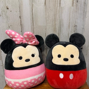 Disney Squishmallows Minnie & Micky Maus Plüsch Set 21cm ab 3 Jahren Bild 1