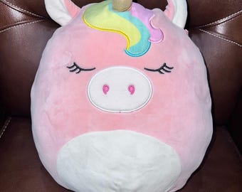 Squishmallows 12" Ilene l'unicorno rosa Peluche Ultrasoft