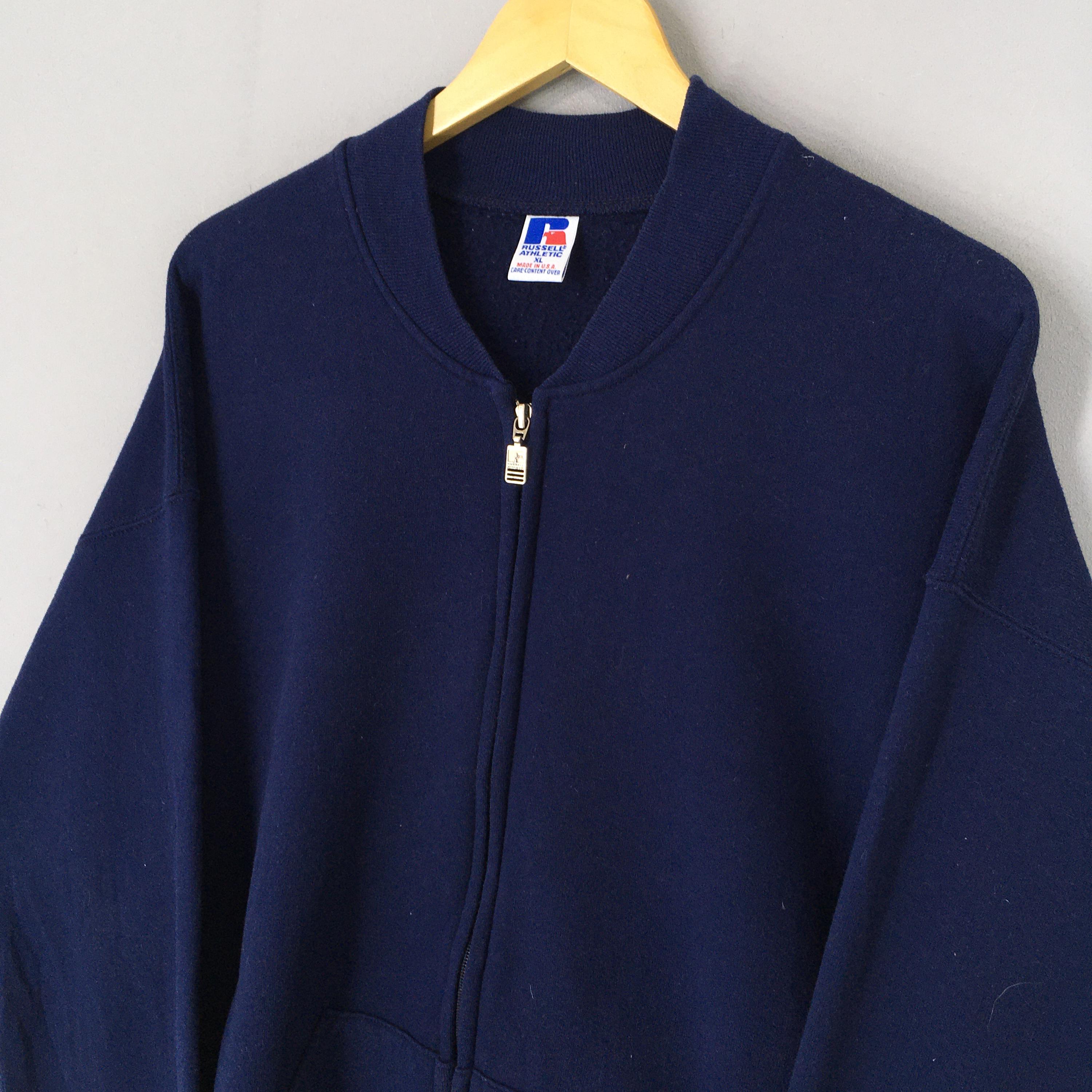Vintage 90s Russell Athletic Blue Sweatshirt Xlarge Russell
