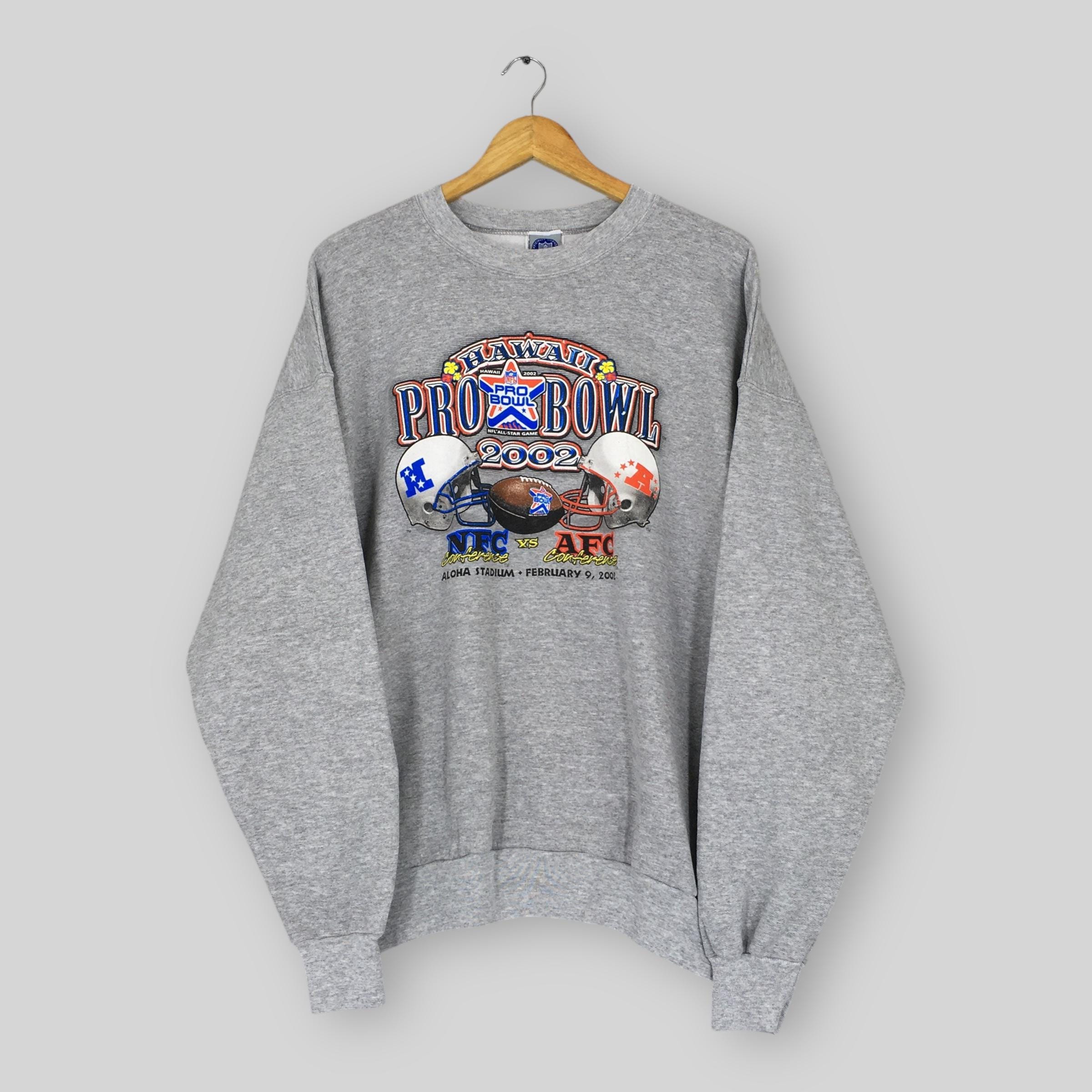 Vintage NFL Pro Bowl Hawaii 2002 All Star Game Sweatshirt Xlarge