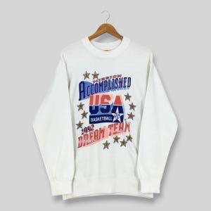 ヴィンテージNBA USA DREAM Team スウェット　X-LARGE 1992 Dream Team Sweatshirt - Etsy