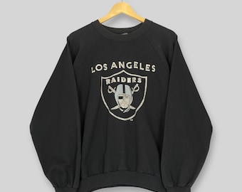 Vintage 80s Los Angeles Raiders NFL Sweatshirt Large Los Angeles
