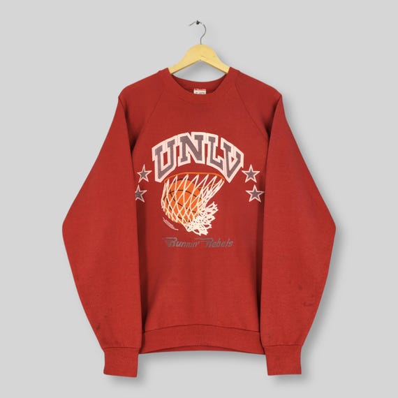Vintage 80s UNLV Rebels NCAA Sweatshirt Xlarge Unlv Rebels