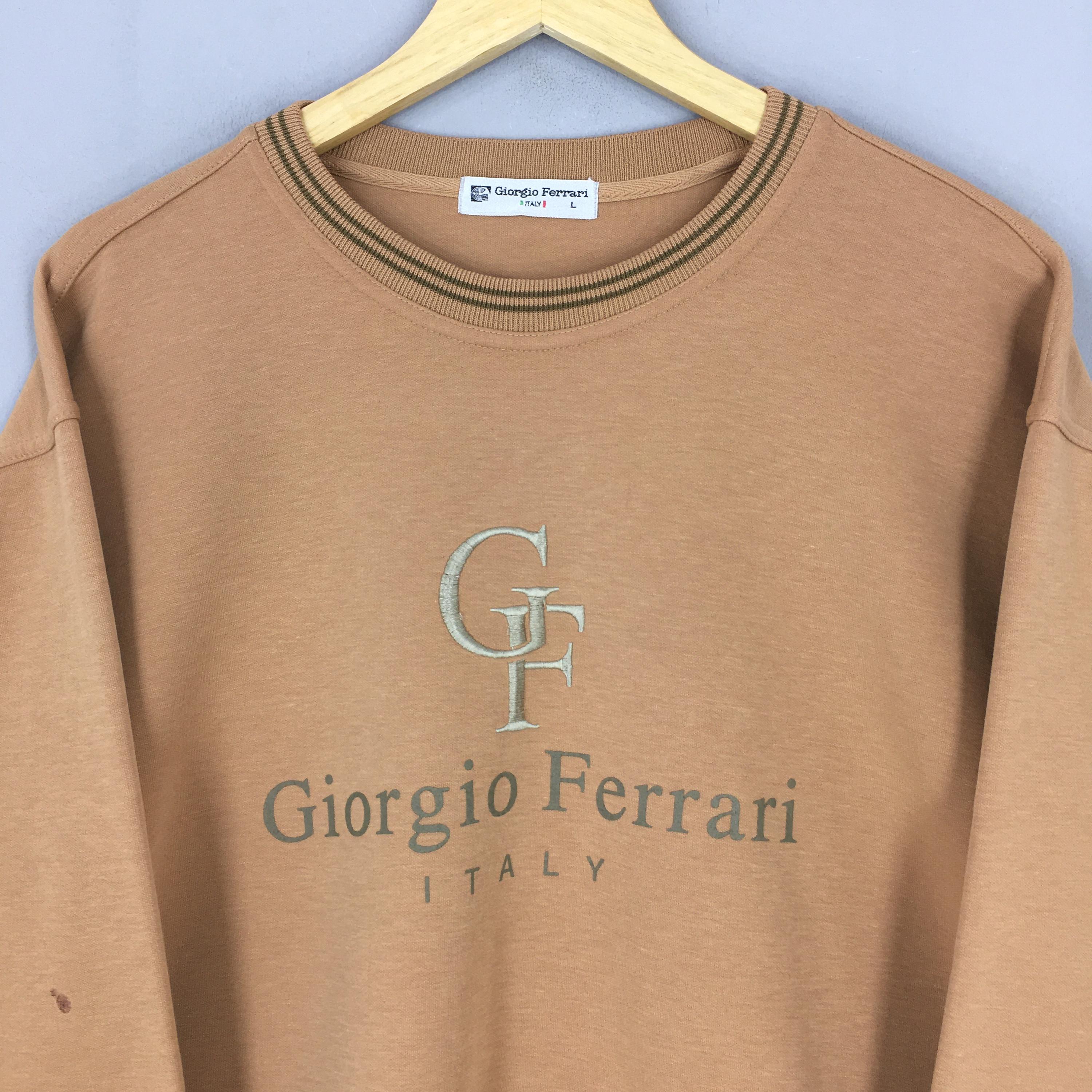 Vintage 90s Giorgio Ferrari Italy Sweatshirt Large Giorgio Ferrari 