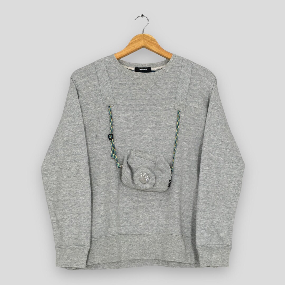 Vintage Ne-net by Issey Miyake 3D Camera Sweatshirt Medium Ne-net