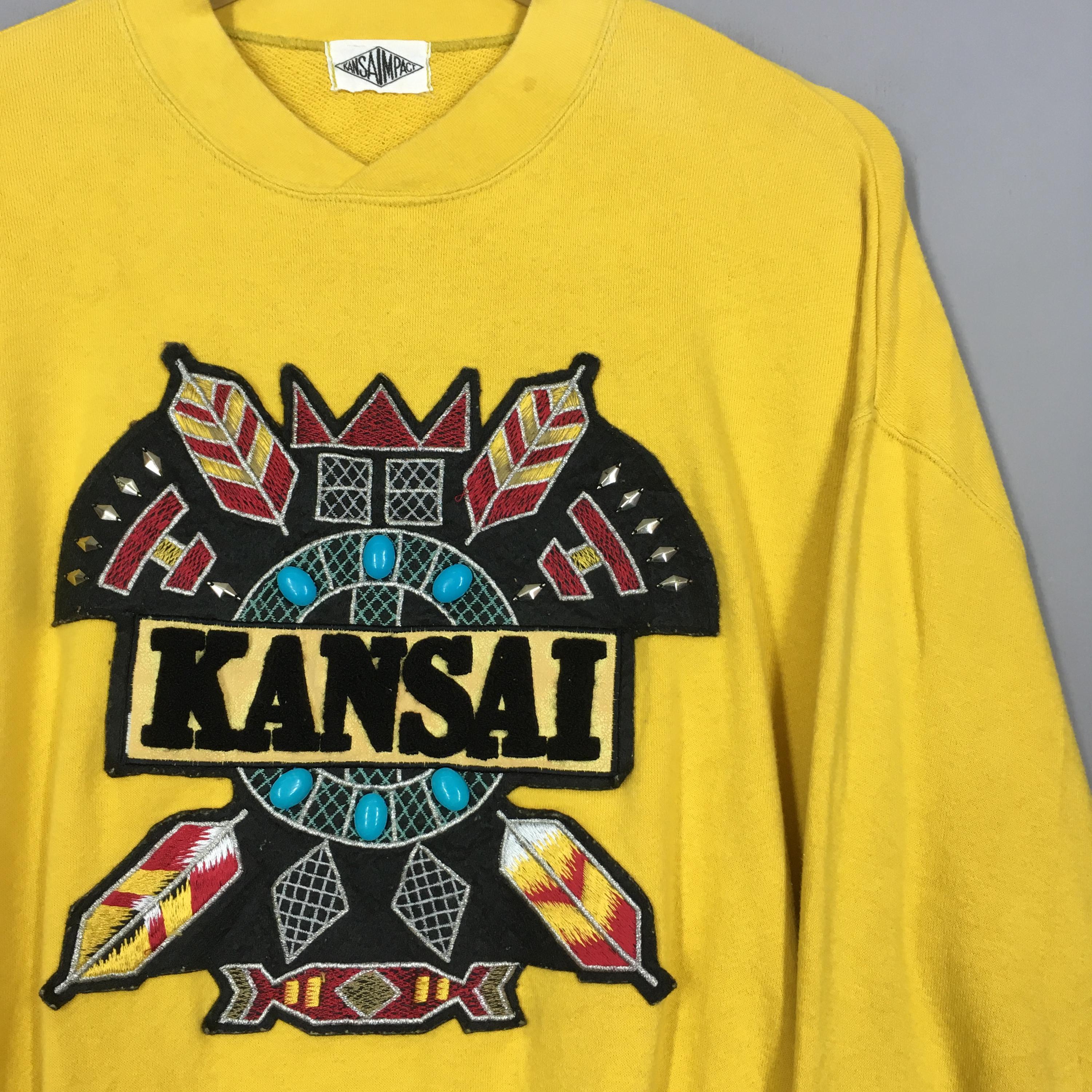 トップス Kansai Yamamoto 90s Logo L/S Knit Kansai Yamamoto sweater - Gem