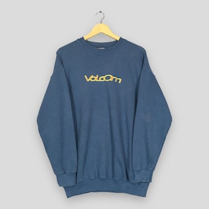 Vintage 90s Volcom Surf Hawaii Sweatshirt Medium Volcom Spell Out Logo Crewneck Volcom Hawaii Surfer Jumper Volcom Skater Sweater Size M