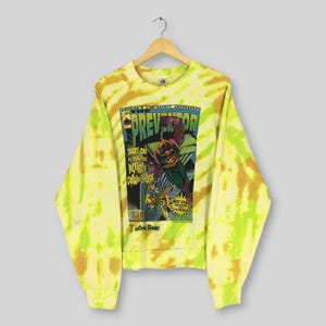 Vintage 90s The Preventor America Superhero Sweatshirt Large Preventor Life Safety Superhero Sweater Harry McClelland Comic Book Jumper L