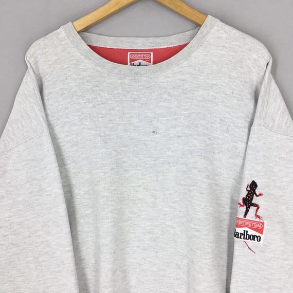 Vintage Marlboro Adventure Team Sweatshirt Xlarge Marlboro Lizard