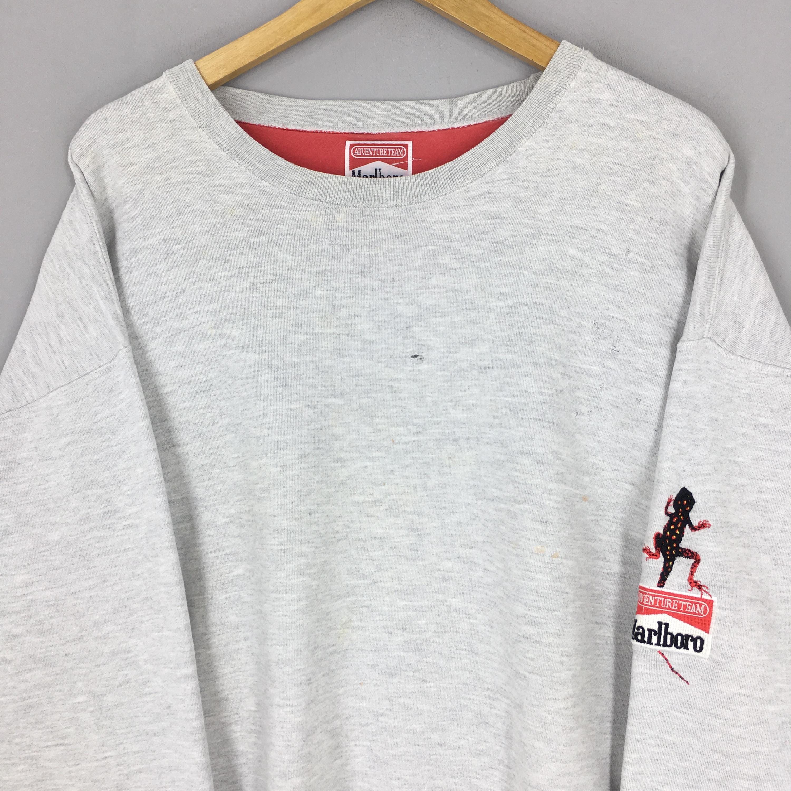 Vintage Marlboro Adventure Team Sweatshirt Xlarge Marlboro Lizard