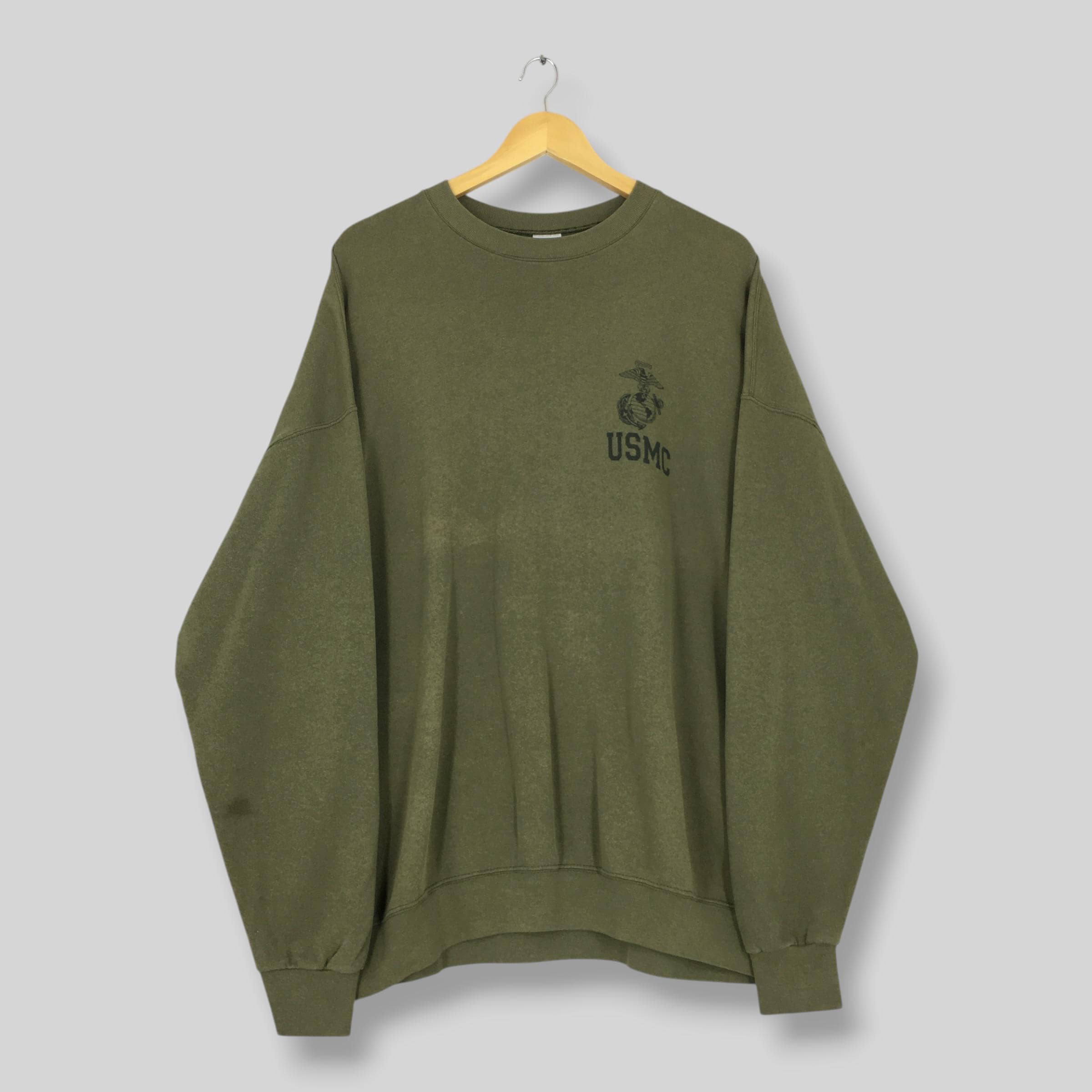 Vintage Distressed United States Marine Corps Sweatshirt Xxlarge