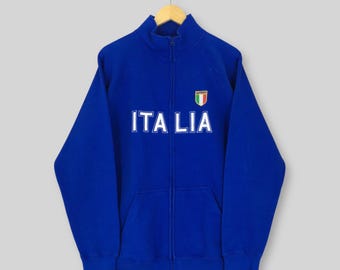 トップス 80s 90s EURO embroidery design sweat ITA 80s 90s EURO embroidery design sweat ITA Vintage embroidered