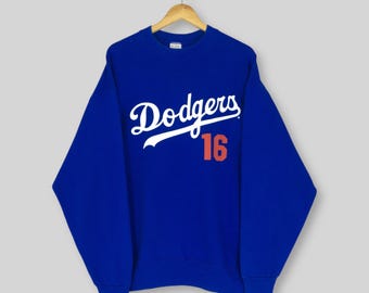 Vintage des années 90 Los Angeles Dodgers MLB sweat XLarge Dodgers Hideo Nomo # 16 baseball pull Los Angeles Dodgers pull Dodgers ras du cou XL