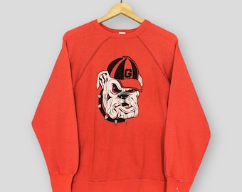 ヴィンテージ ジョージア ブルドッグス NCAA レッド スウェットシャツ
